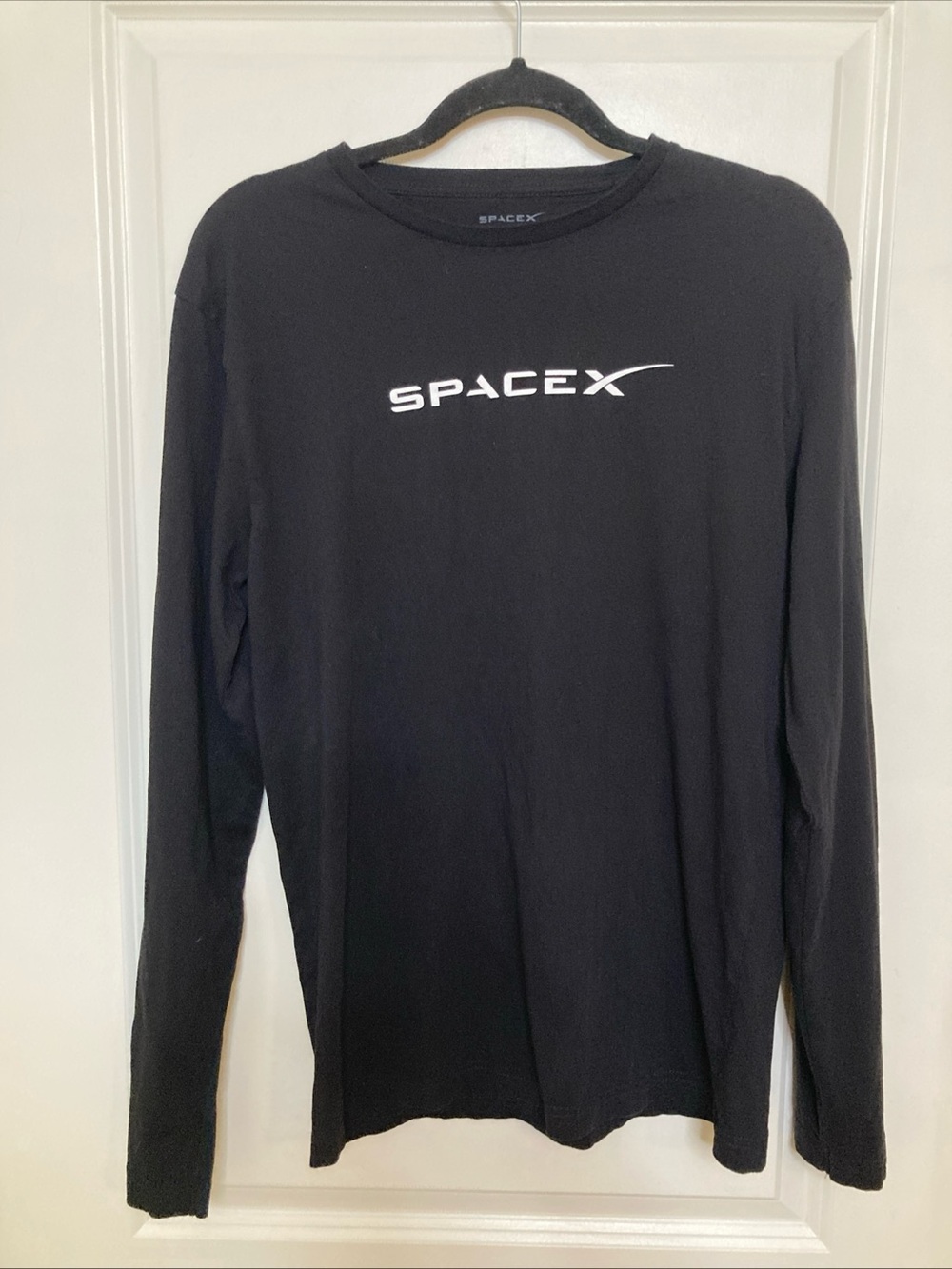 SpaceX Long T-Shirt Space X Exploration Aerospace NASA Elon Musk Men Medium